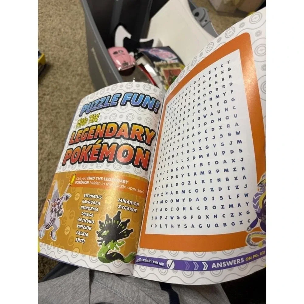 Pokemon Official Magazine Epic Hide And Seek Adventure Scarlet Violet Puzzles